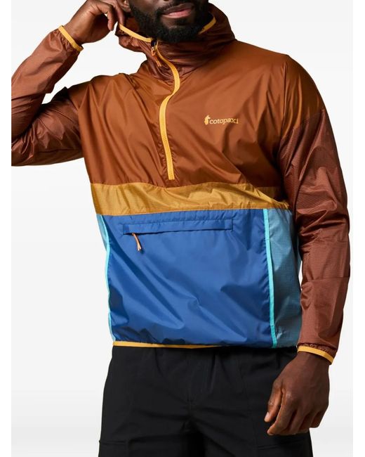COTOPAXI Blue Teca Hooded Jacket for men