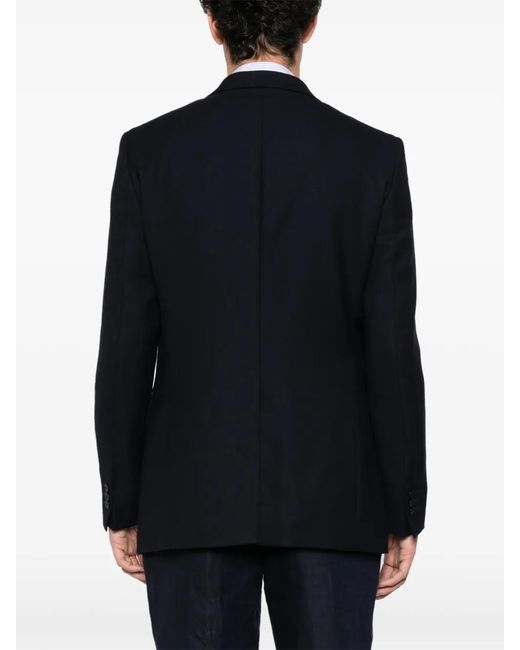 Fursac Black Buttoned Blazer for men