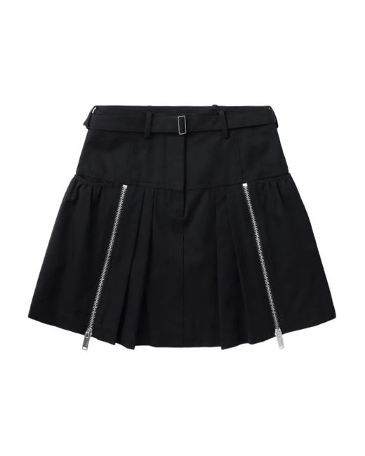 3.1 Phillip Lim ジップディテール スカート Black
