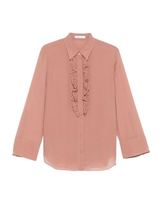 Dorothee Schumacher ラッフル シャツ Pink
