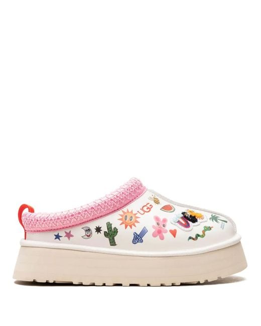 Ugg Pink Tazz Pop Sketch Slippers