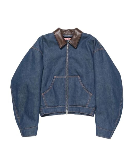 メンズ Acne デニムジャケット Blue