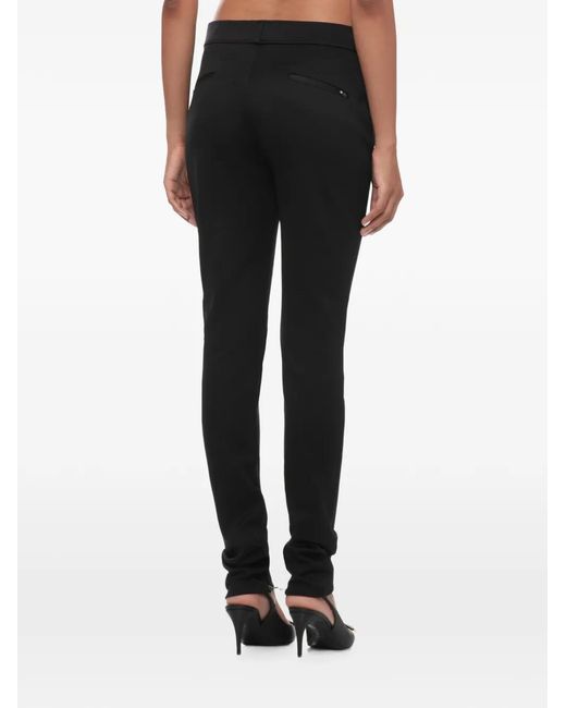 Coperni Black Inner-Hem Zip Trousers
