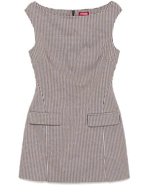 Staud Gray Walker Kleid
