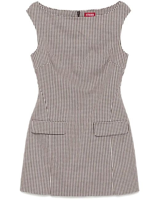 Staud Gray Walker Dress