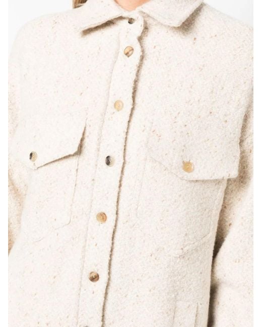 Kiton Natural Wool-Blend Shirt Jacket