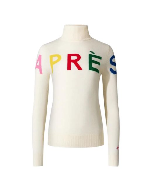 Perfect Moment Natural Après High-Neck Merino-Wool Jumper