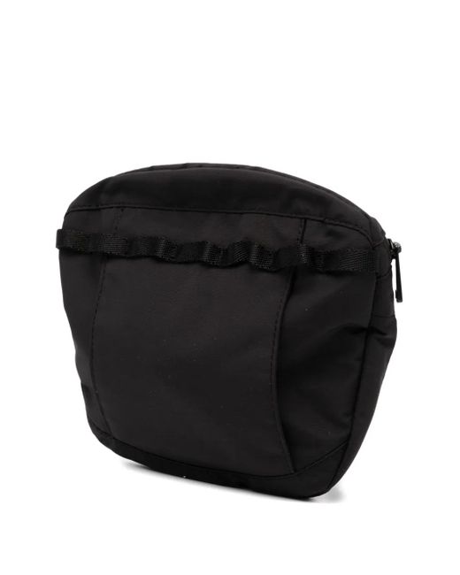 Agnes B. Black Logo-Patch Messenger Bag for men