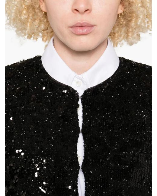 IRO Black Jacke mit Pailletten