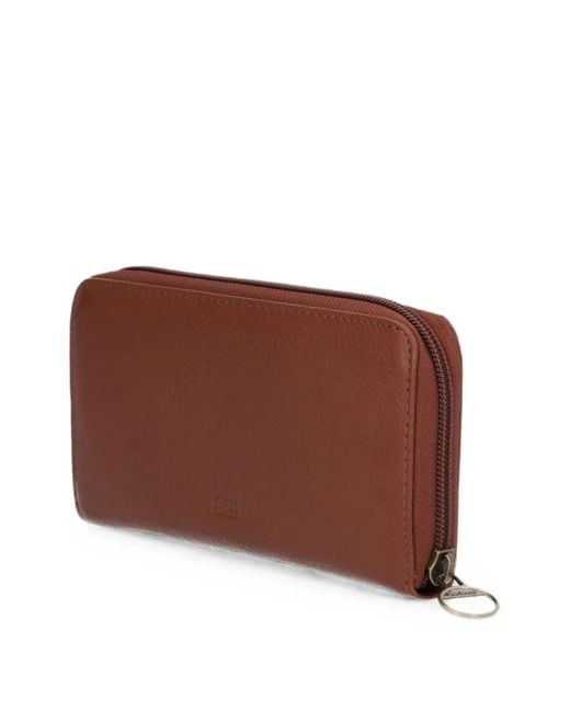 Barbour Brown Leather Wallet