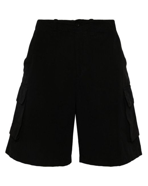 Our Legacy Black Mount Cotton Cargo Shorts for men