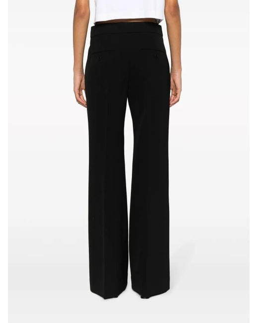Givenchy Black Flared Trousers