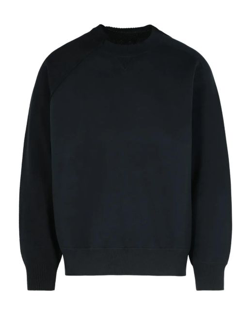 メンズ Sacai パネル スウェットシャツ Blue