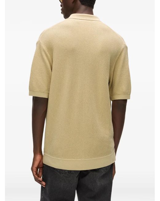 Karl Lagerfeld Natural Buttoned Shirt for men
