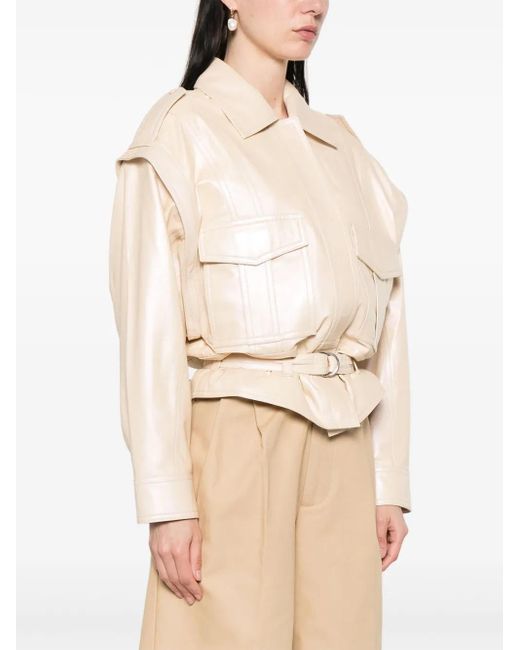 IRO Natural Leather Biker Jacket