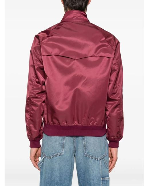 Valentino Garavani Red Zip-Up Bomber Jacket for men