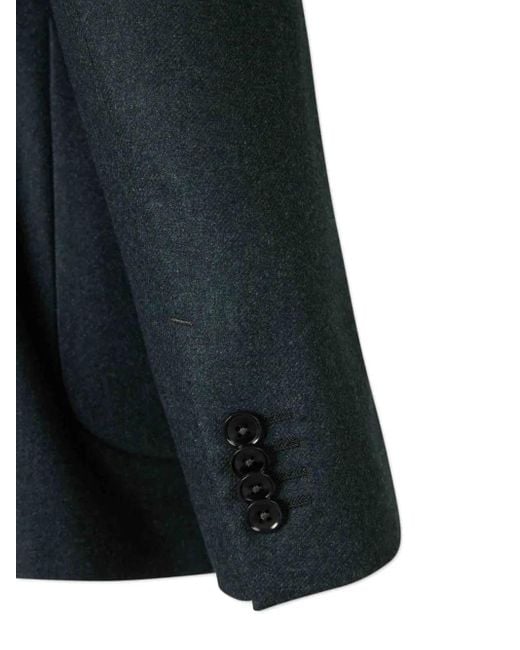 メンズ Zegna Single-breasted Suit Jacket Black
