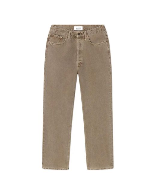 Agolde Straight Jeans in het Natural