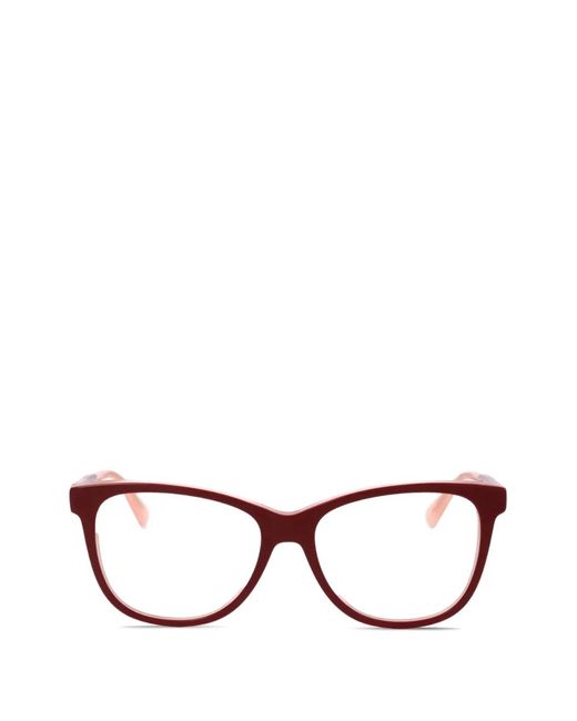 MAX&Co. Red Cat-Eye Frame Glasses