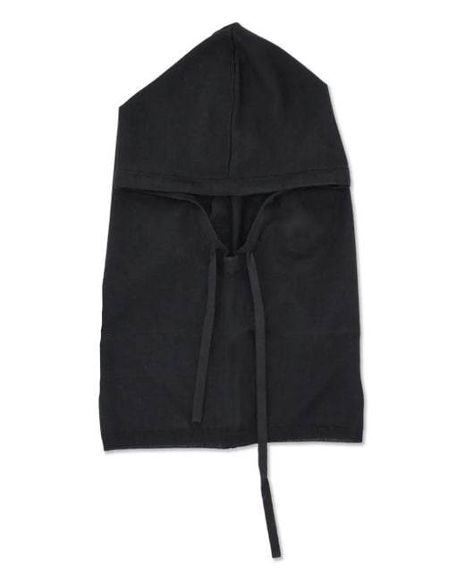 P.A.R.O.S.H. Blue Drawstring-Hood Scarf