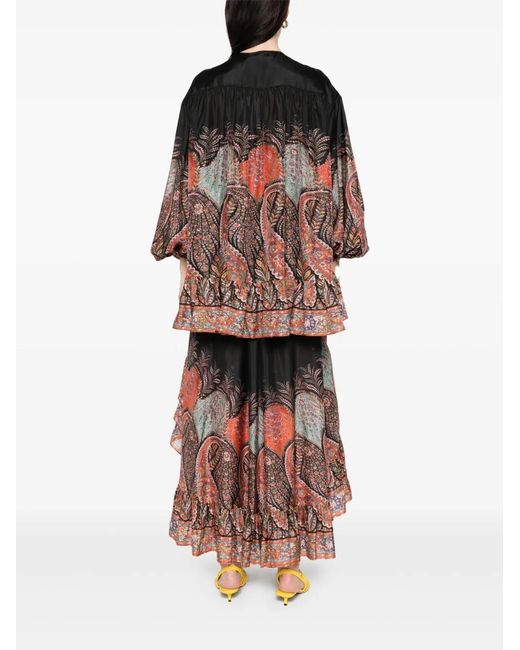 Zimmermann Rhiannon Blouse in het Black