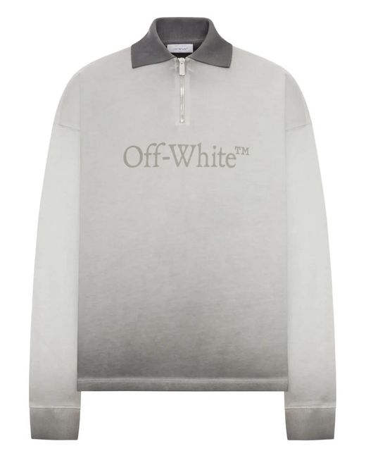 Off-White c/o Virgil Abloh Gray Polo Laundry Skate Degradé for men