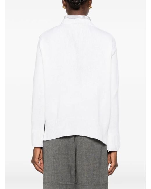 Base London White Sweater