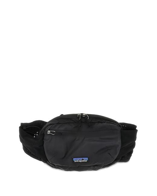 Patagonia Black Zip Pocket Belt Bag for men
