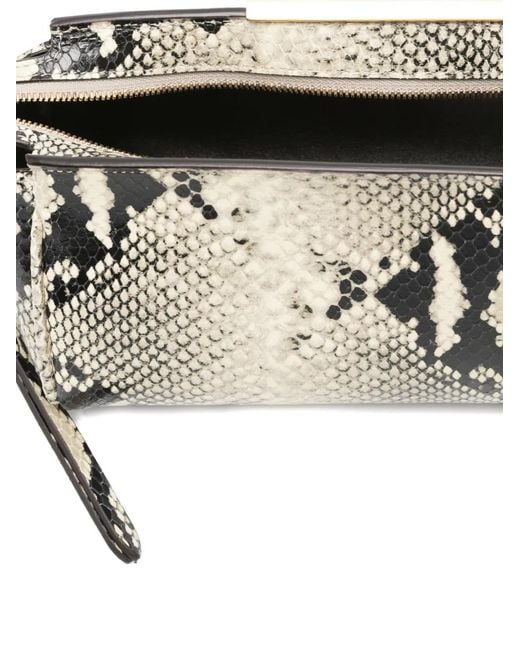 Khaite White Donna Evening Clutch