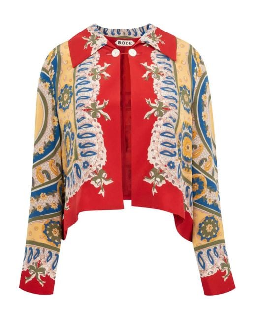 Bode Bricolage ジャケット Red