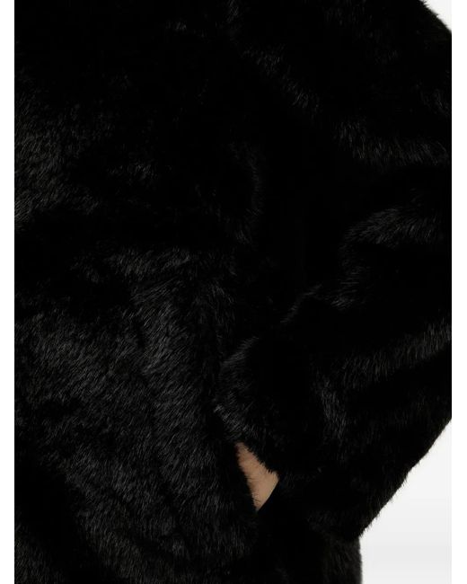 Morgan Black Collar Coat