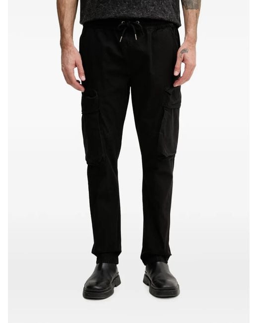 Alpha Industries Black Pantalon À Poches Cargo for men