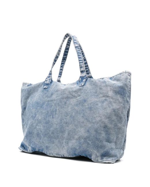 Sundek Blue Denim Tote Bag