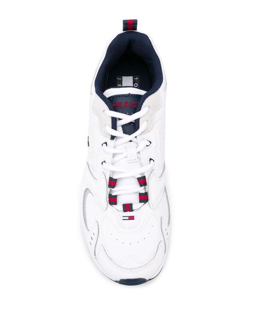 Zapatillas Heritage 90s Tommy Hilfiger de Denim de color Blanco para hombre  | Lyst