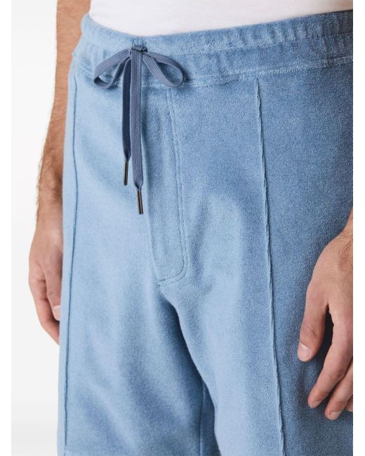 Tom Ford Blue Summer Towelling Shorts for men