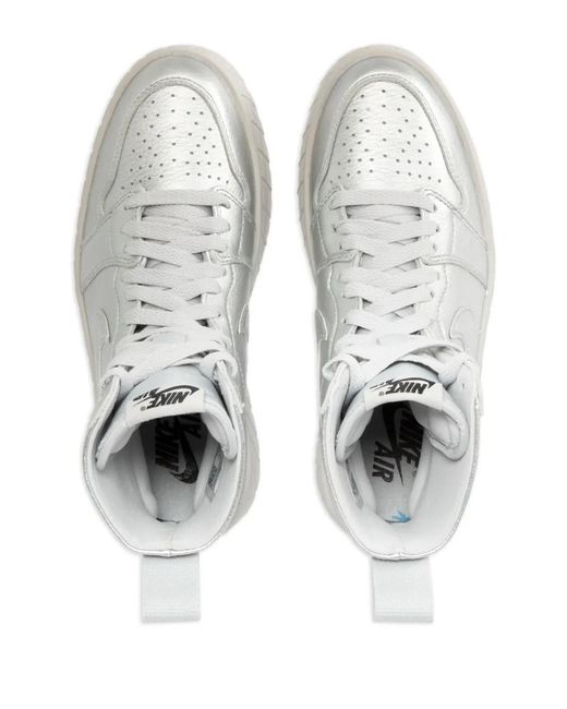 Nike White Air 1 High Brooklyn Stiefel