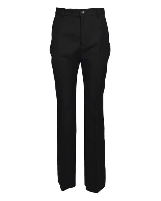 Bally Black Pressed-Crease Tailored Trousers