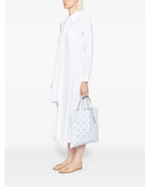 Issey Miyake Blue Lucent Tote Bag