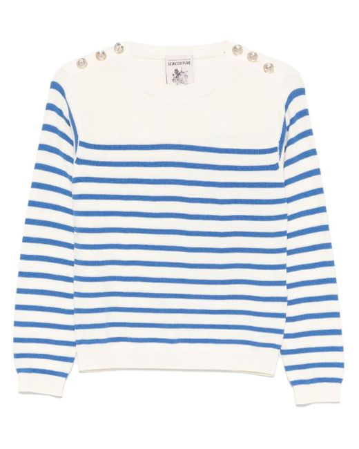Semicouture Perla セーター Blue