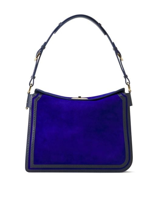 Borsa A Spalla Con Inserti di Lanvin in Purple