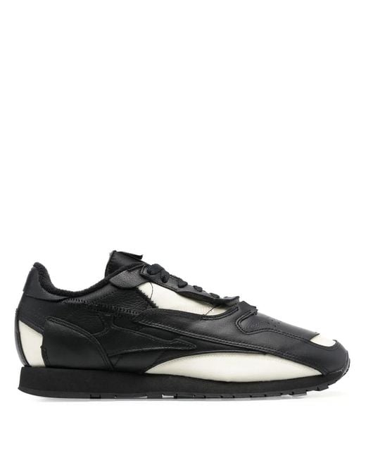 Maison Margiela Black Mm X Reebok Classic Leather ‘Memory Of’ Sneakers for men