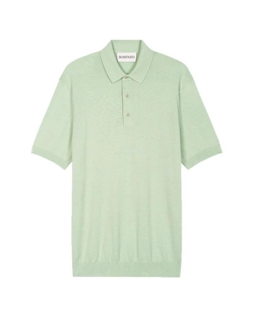 Bompard Green Polo En Maille for men