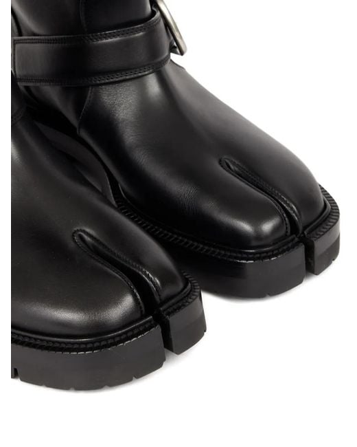 Maison Margiela Black Tabi County Knee Boots