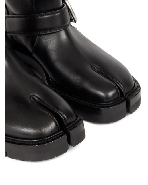 Maison Margiela Black Tabi County Knee Boots