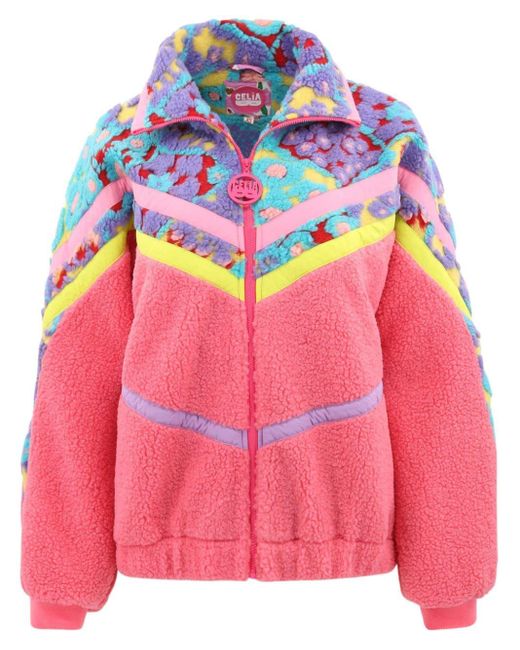Celiab Pink Amaranto Fleece Jacket