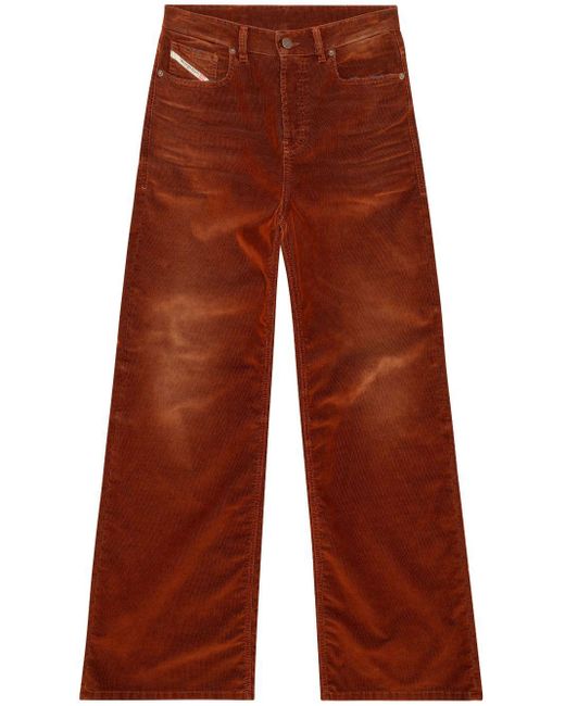 DIESEL Red 1996 D-sire 003gj Straight-leg Jeans