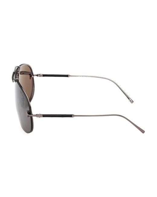 Tom Ford Gray Browline Sunglasses
