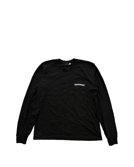 Chrome Hearts Black St. Barth Long-Sleeve T-Shirt for men