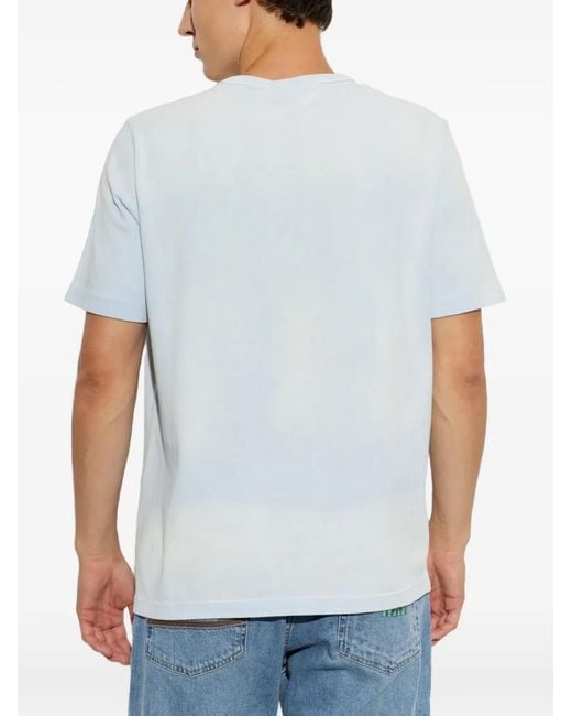 Paul Smith Gray Skull-Print T-Shirt for men