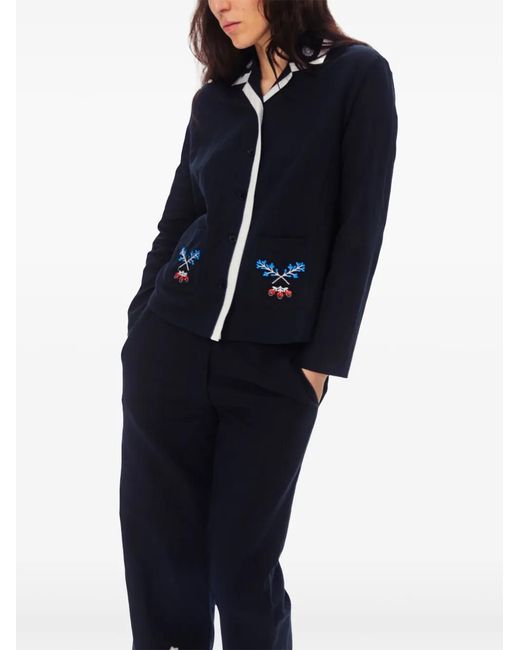 Sleeper Blue Kotyk Blouse